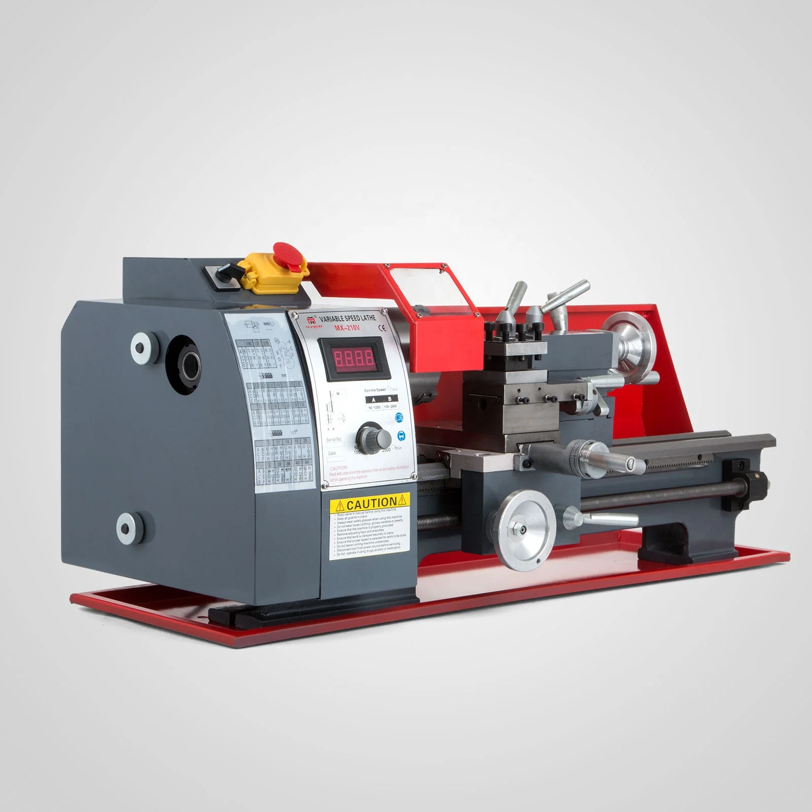 Mini-Drehmaschinenmotor – 750 W, 6000 U/min, Eisen, 164 Mm, M10-Welle, 220 V, Für Maschinen Und Lüfter