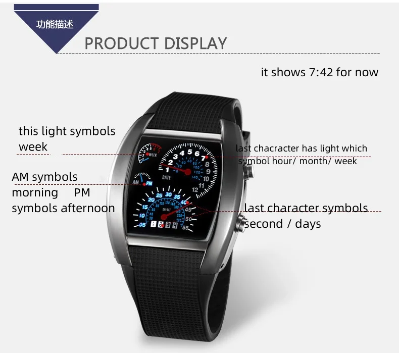 2024 New LED Digital Watches Women Stainless Steel Watch Men Sport Silicone Square Wrist Unisex Electronic Watch