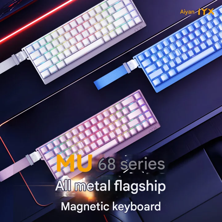 IYX MU68 Ultra Mechanical Keyboard - Gaming & RGB Backlighting