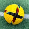 Taille 5, gaufré, jaune Premier League.