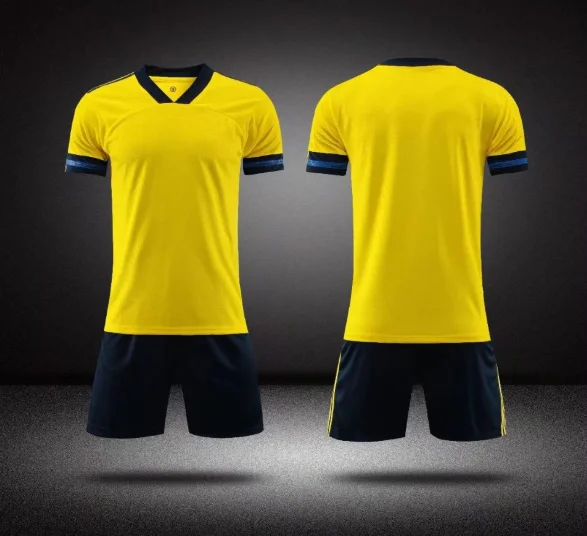 Hic Football Uniform Customized Cheap Soccer Jersey Set Dryfit Diego