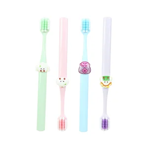 New Trending Toothbrush Interesting Warm Color Household Premium Tooth Brush with Lovely Character New Technology