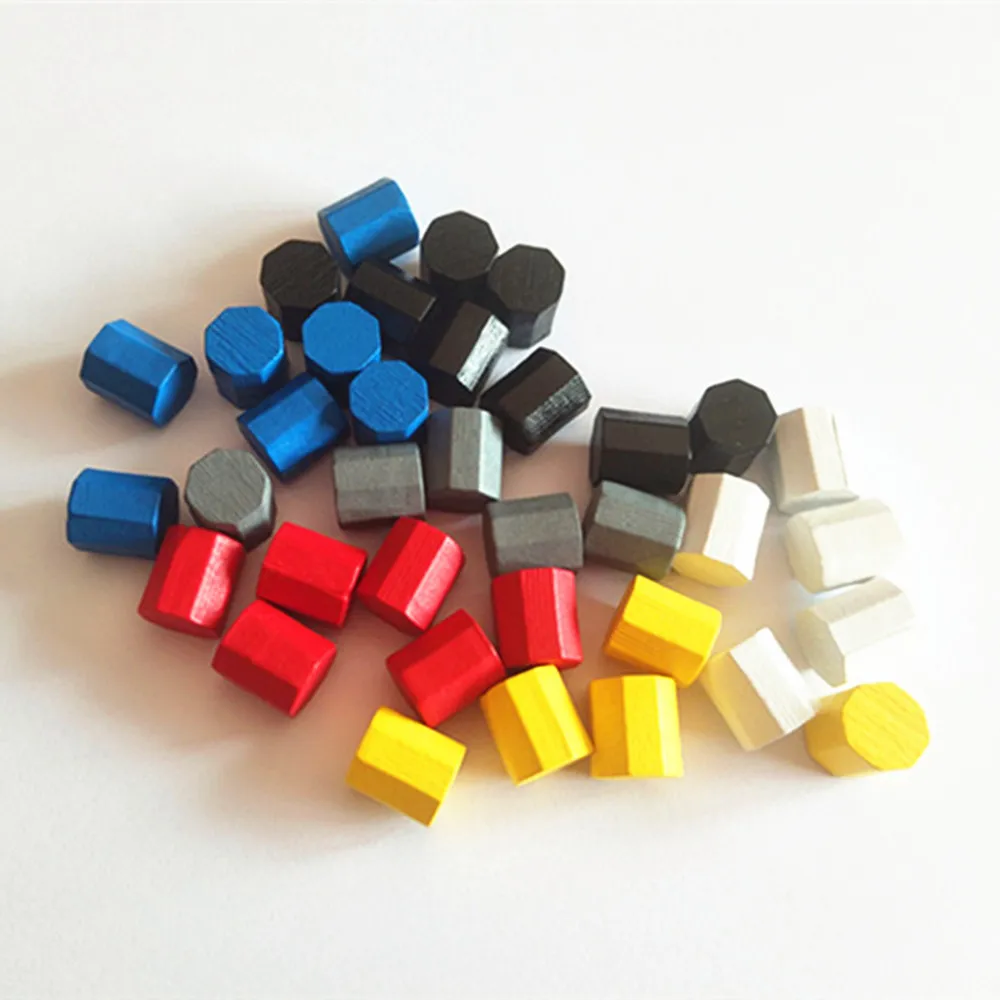 나무 디스크 토큰 게임 토큰 게임 조각 보드 게임 구성 요소 나무 차 코스터