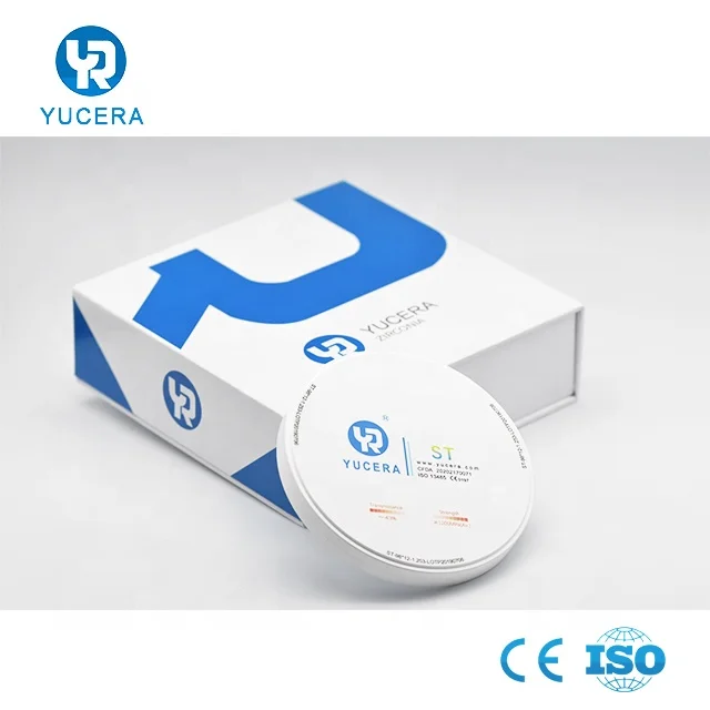 Yucera High Quality and Affordable Dental Ceramic Disc Zirconia Blocks Dentist Lab Zirconia Dental
