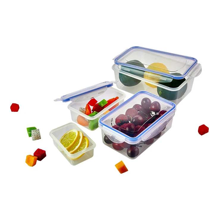 Bpa Free Airtight Meal Prep Storage Food Containers Plastic Baby Food