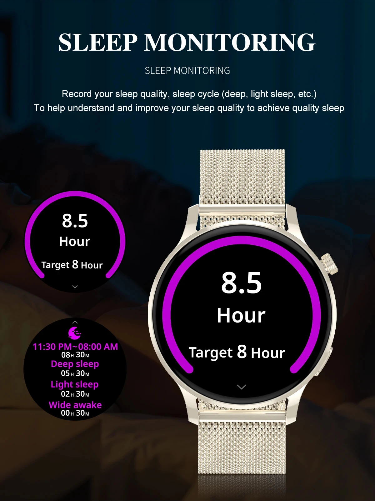 Women Smart Watch Watch3 Pro  Heart Rate Monitor Fitness Tracker Smartwatch Diamond Waterproof Lady Smart Clock Gift