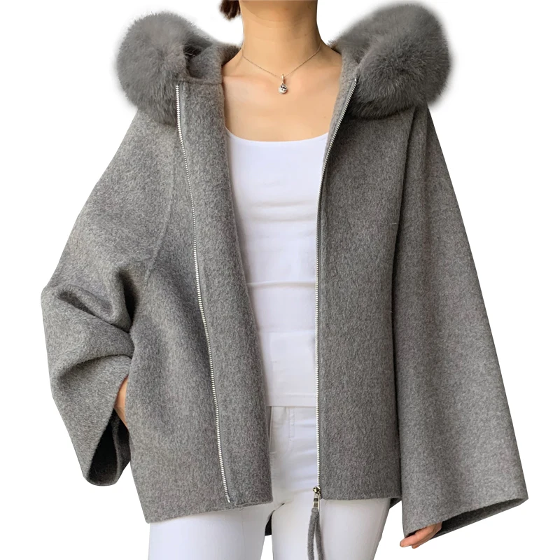grey wool jacket ladies
