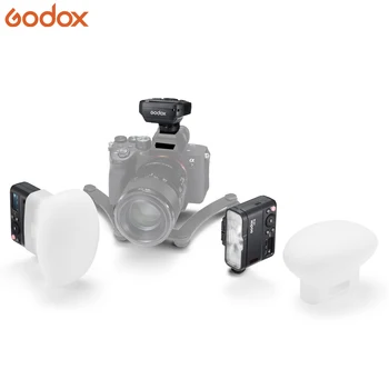 Godox Macro Flash Kit for MF12-DK1 Macro Mini Flash Speedlite Built-in X System TTL Flash Camera Support Diffuser for Macro Shot detail image