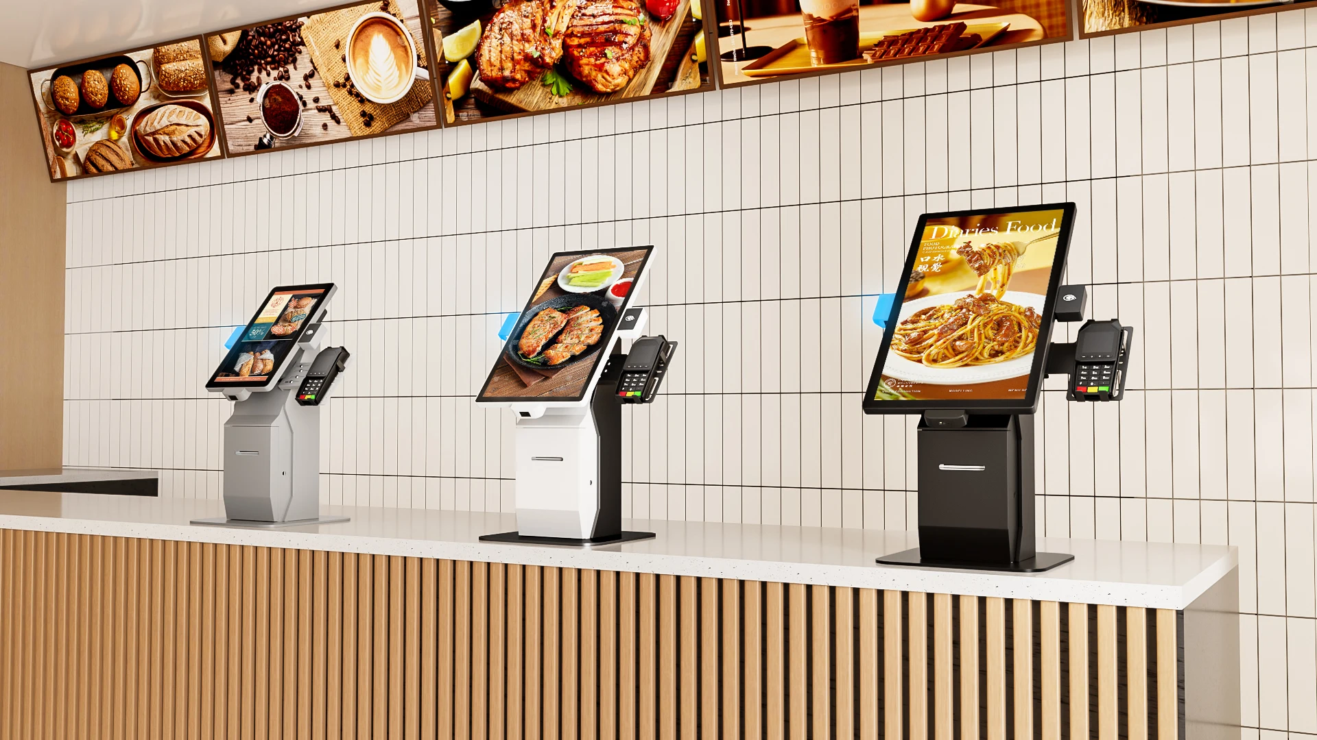 Customizable Self Kiosk With Multiple Mounting Options and Branding ...