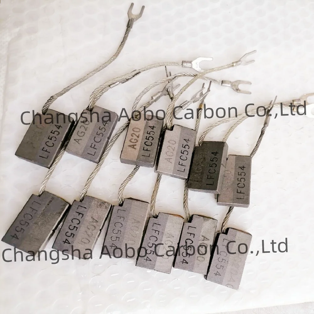 AG20/LFC554 Carbon Brush for Generators - Silver Graphite DC Motor