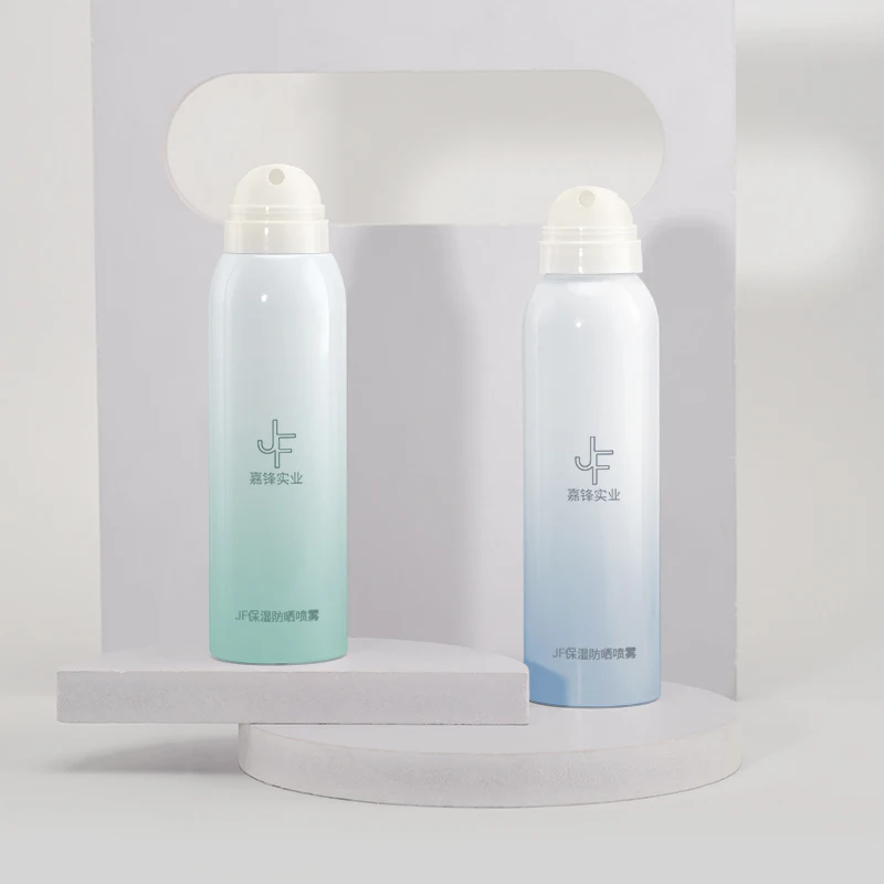 Free Sample Custom Color100ml 120ml 150ml 180ml  200ml PET Hair Spray Can Perfume Bottles Air Freshener Sprayer