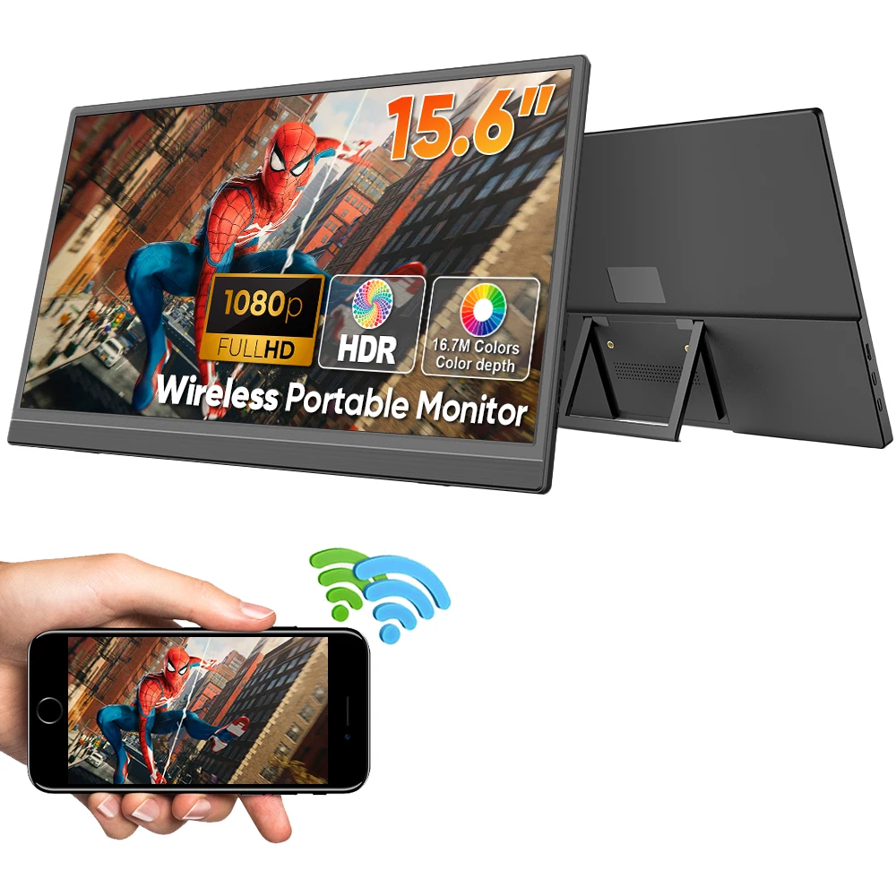 OEM Wireless Wifi 15.6 Inch 1080P UHD LCD Portable Gaming