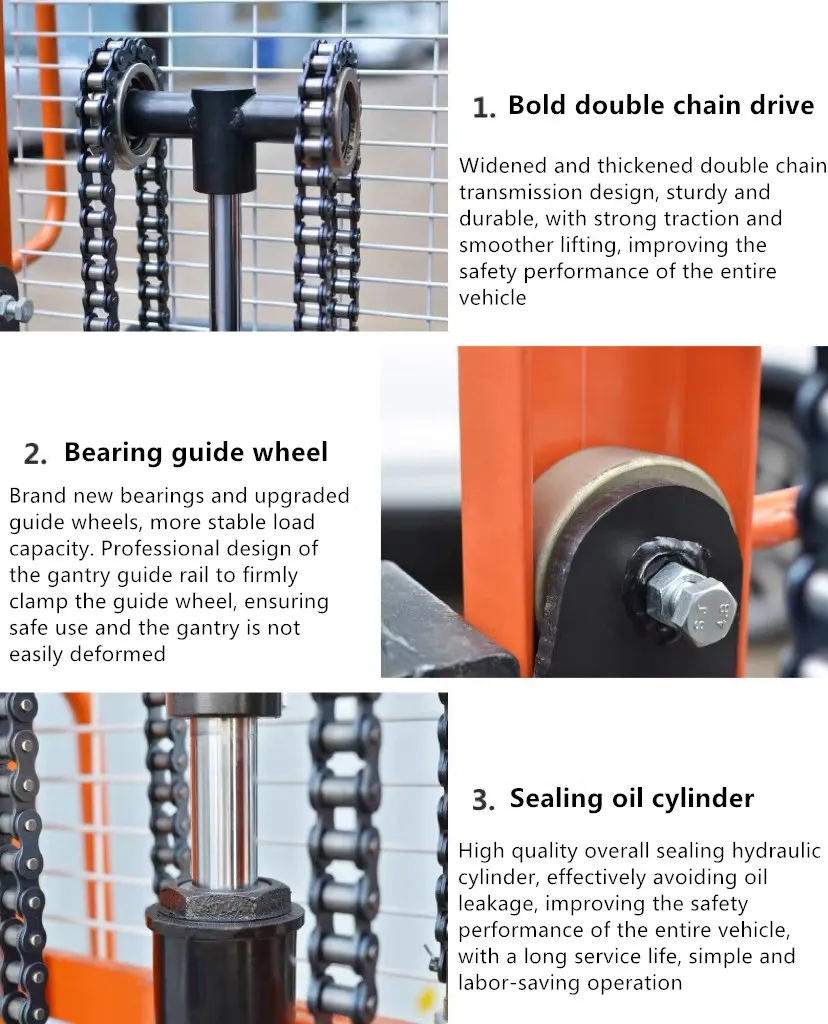 3ton Container Manual Stacker Reclaimer for Coal Hydraulic Self Lifting ...