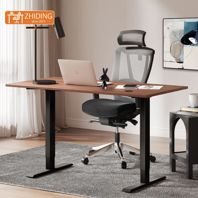 Modern Home Office Furniture Sit Stand Desk Height Adjustable Frame ...