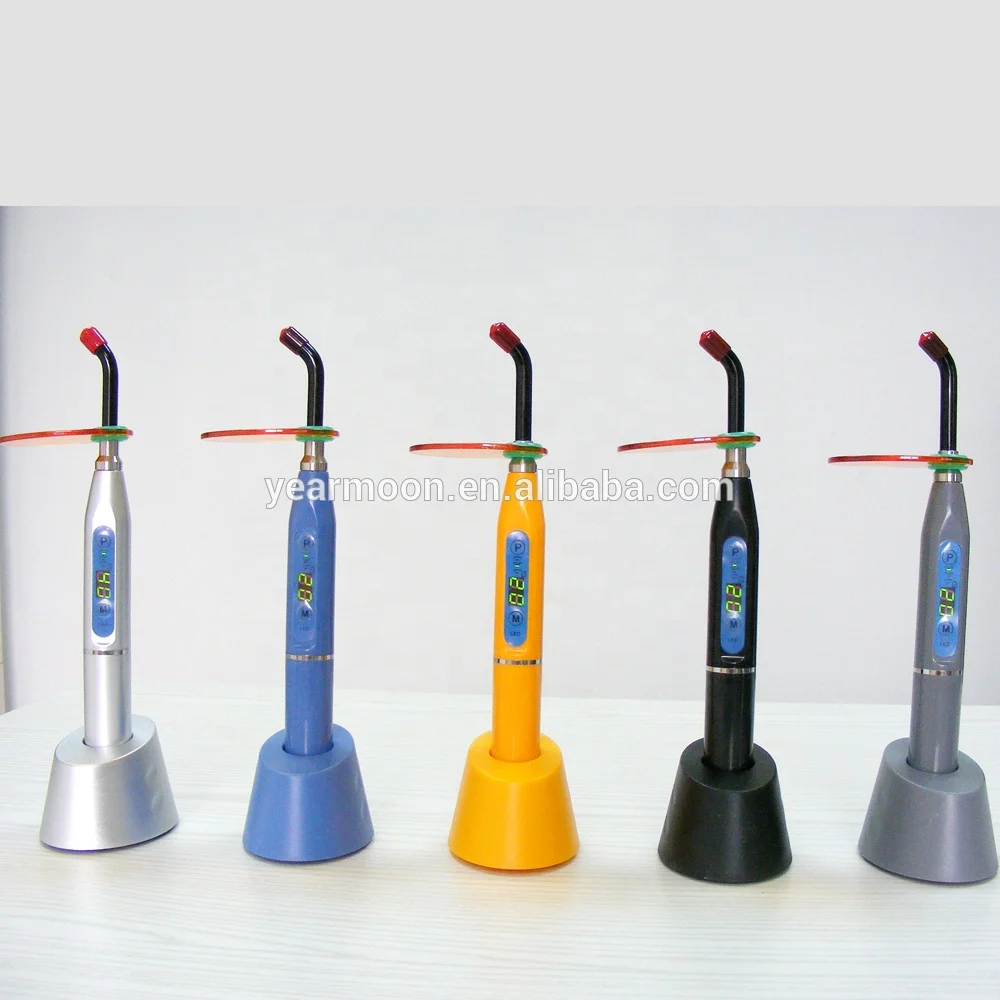 BS100 Dental Supply Dental Led Curing Light Charge Digital LED Lamp Curing Dental