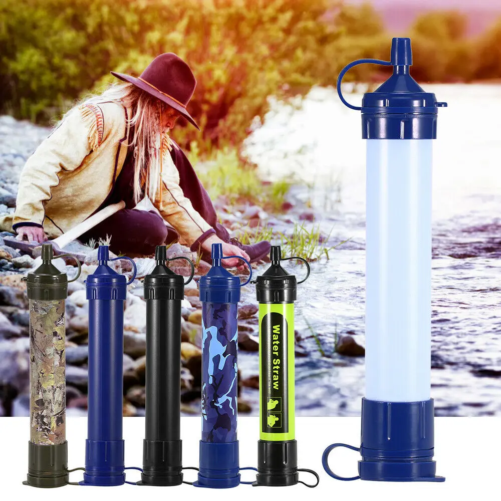Paille Purification Eau « Purificateur D’Eau Portable Majome Filtre Paille Personnel Pour Survie Durgence En Exterieur