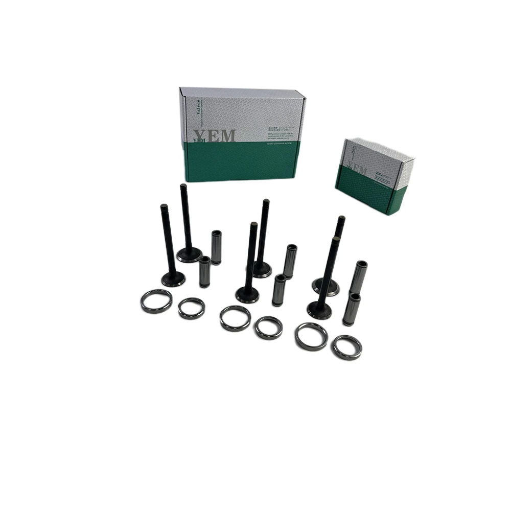 3T75HL Intake and Exhaust Valve Guide Seat Kit for Yanmar Engine Rebuild Kit
