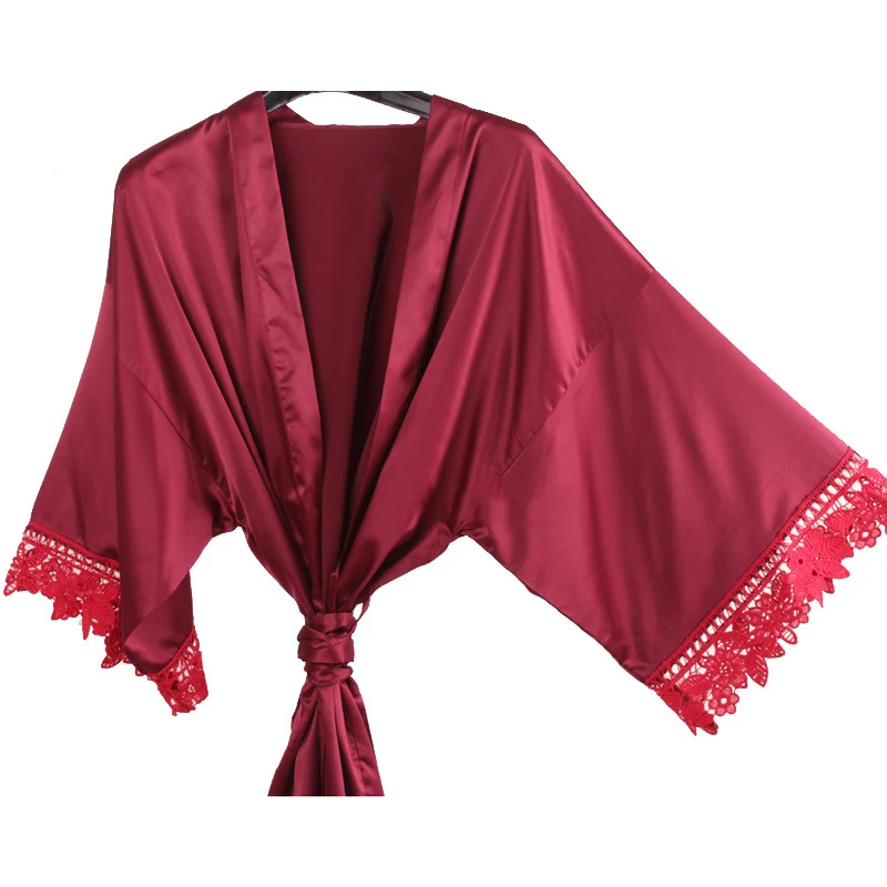 JF OEM/ODM Satin Pyjama Set Short Sleeve Shorts Ladies Shirt Silk Nightie Homewear Pijamas Sexy Pajamas Sleep Wear for Women