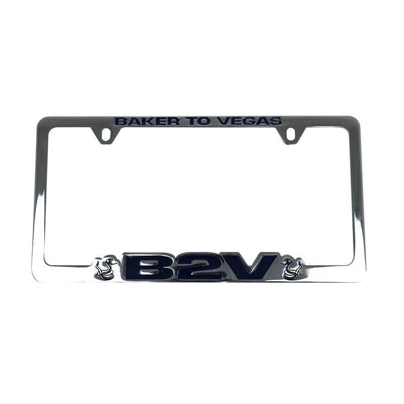 B2V Motorcycle License Plate Frame