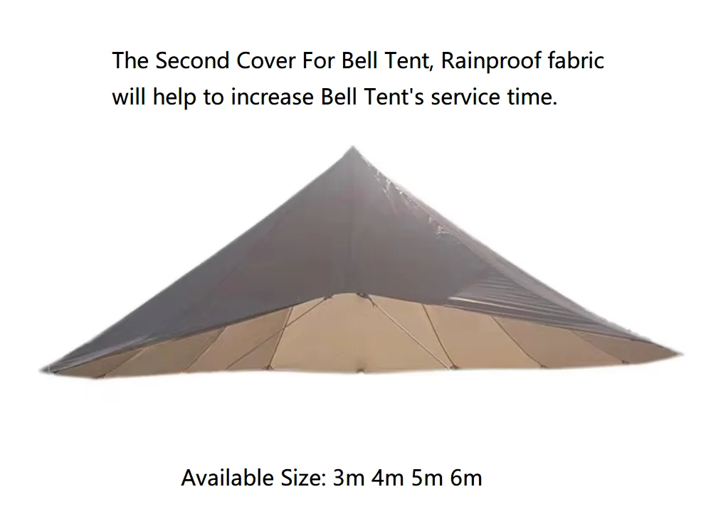 Outdoor Camping Bell Tent Accessory Waterproof Bell Tent Protector