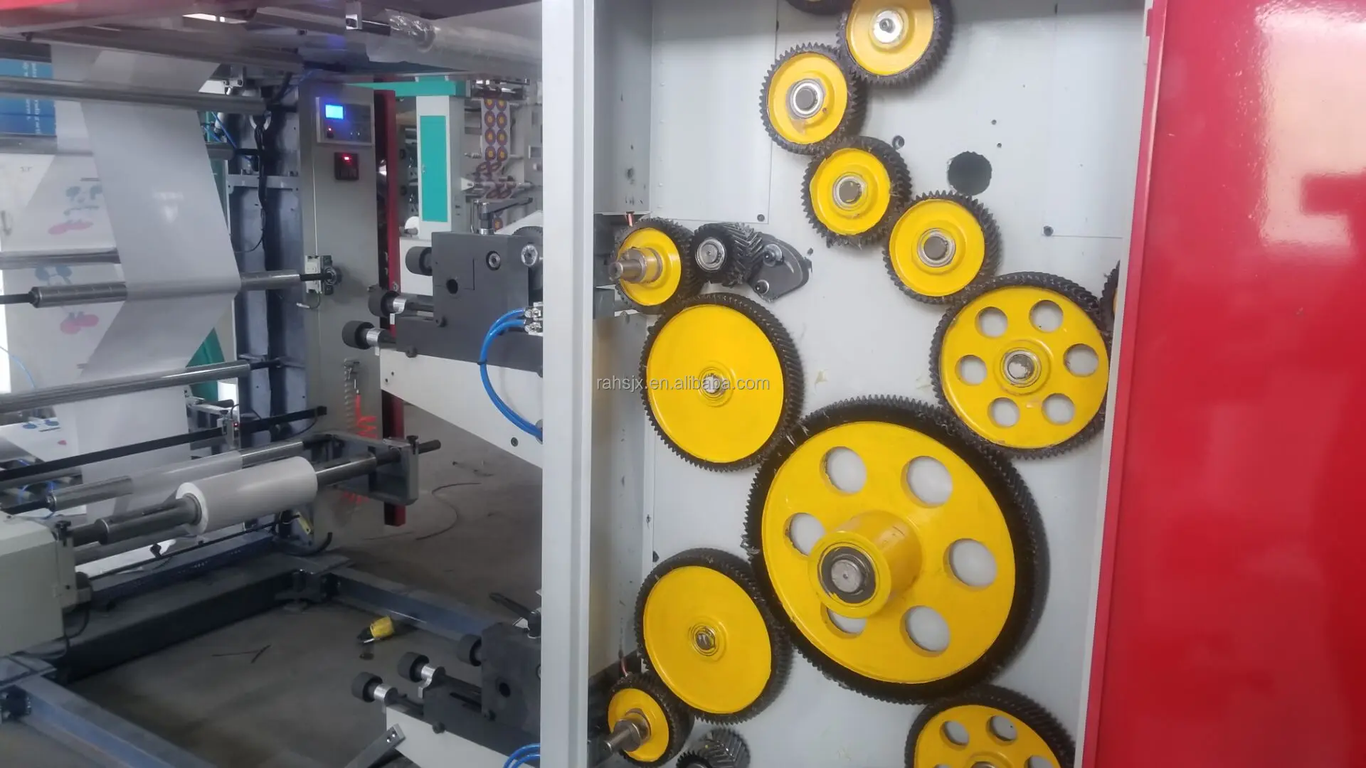 YT-4600 4 вида цветов нейлоновая сумка пленки флексографическая печатная машина