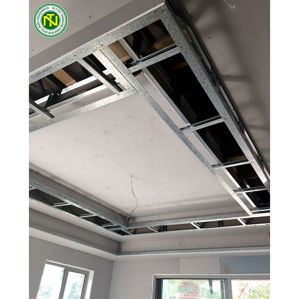 Galvanized False Ceiling System Carring C Channel and Omega Furring Channel