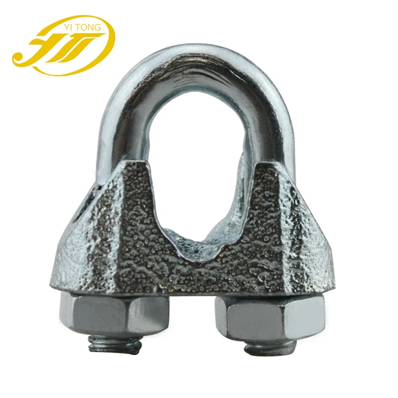 Galvanized Steel Fist Grip Clips - China Fist Grip Clips, DIN741 Malleable  Steel Wire Rope Clips