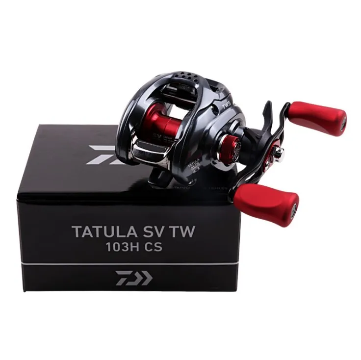 NEW DAIWA TATULA SV TW CS red spider 6.3 7.3 gear ratio low profile  BaitCasting fishing reel