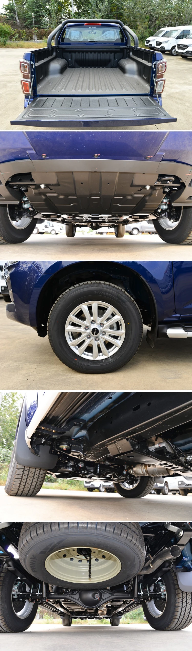 Direct Factory ISUZU Lingtuo Gasoline Pickup T2.5 2WD 4x4 New Energy Vehicle Deposit Cheap Petrol New Car Isuzu Pickup Truck manufacture