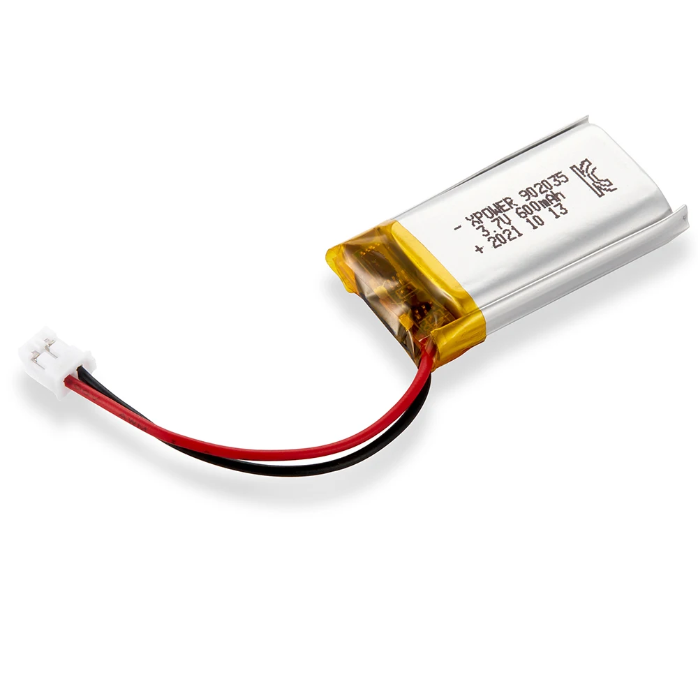 3.7v 600mah High Capacity Rechargeable Lithium Polymer Battery For Sun Padow