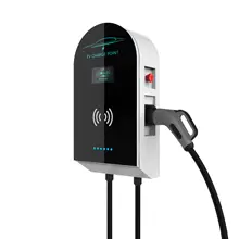 16A 32A Mode Level 2 AC Ev Charger 7KW 11KW Portable Ev Charger Electric Vehicle Car Charger Type 2 IEC62196 Type 1 J1772