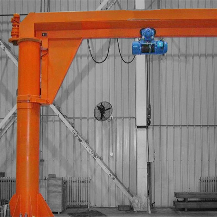 Column Pillar Type Remote Control 5 Ton 360 Degree Slewing Jib Crane