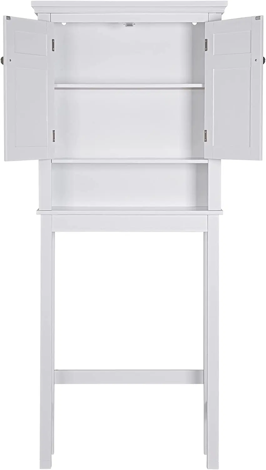 Автономный белый шкаф для ванной комнаты современный хранения в