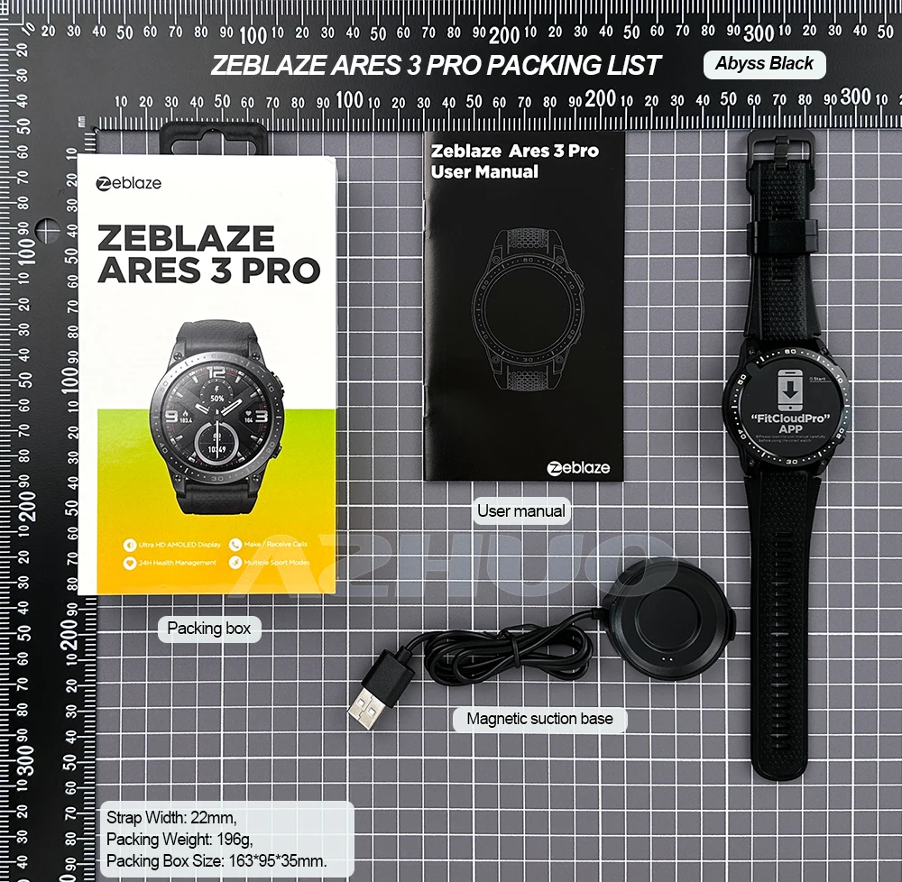 Zeblaze Thor 5 Pro Smart Watch 1.6'' Screen 3GB+32GB 4G LTE Phone