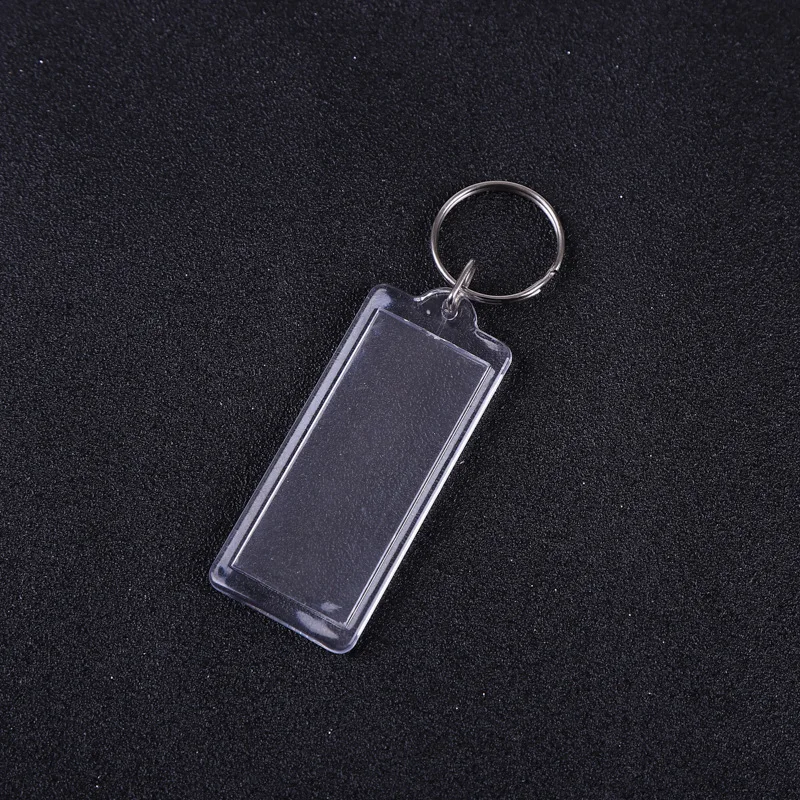 Custom Photo Frame Keychain - Acrylic, Sporty, Eco-friendly