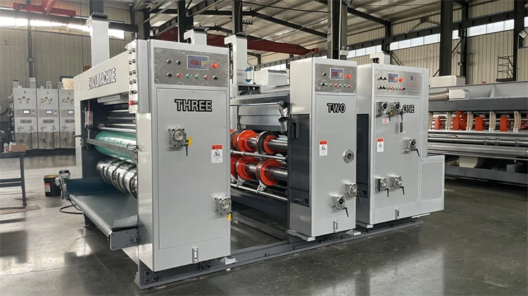 Canghai Full Automatic High Speed Flexo Printer Slotter Die Cutting Carton Printing Machinery