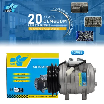 Kubota Car Compressor 447200-7443 12V Aircon Compressor Pump for L3600 L3710 L4200 L4610 New Condition 10P08E T007087290