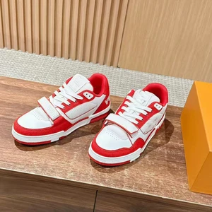 Designer Unisex Sneakers Famous Brand Logo High Quality PVC Upper PU Midsole Rubber Outsole for Running