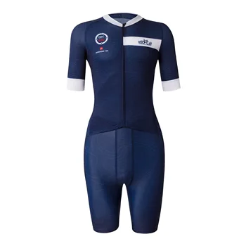 Cycling Skin Suit Triathlon Speedsuit with AERO Pockets Fit Custom Service with Your Logo