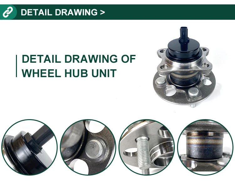 Car Rear Wheel Hub For Hyundai / Kia 52730c1100 Vkba7787 R18483 Auto