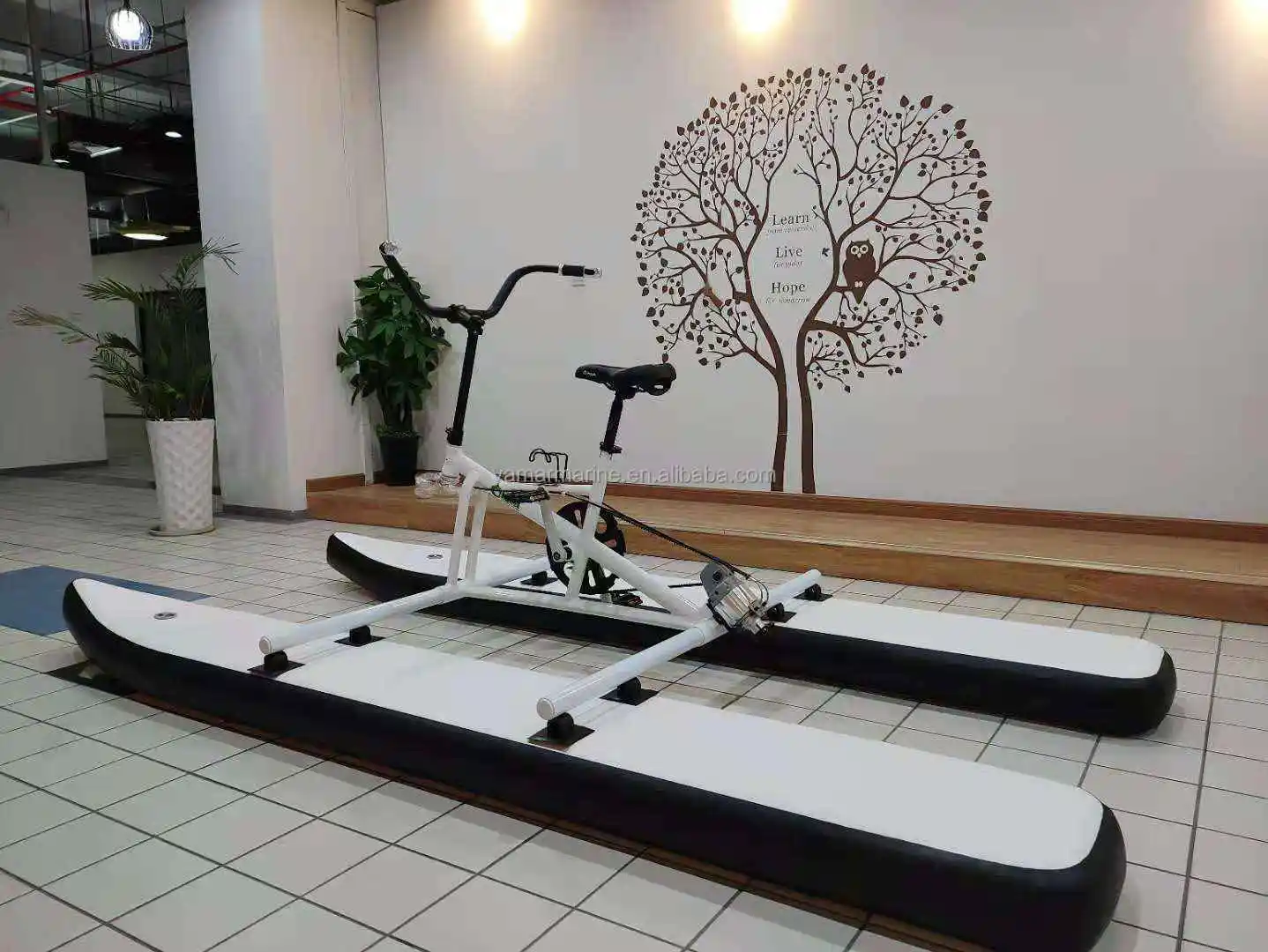 2023 New Design Inflatable Water Bike Floating Customized Water Bike