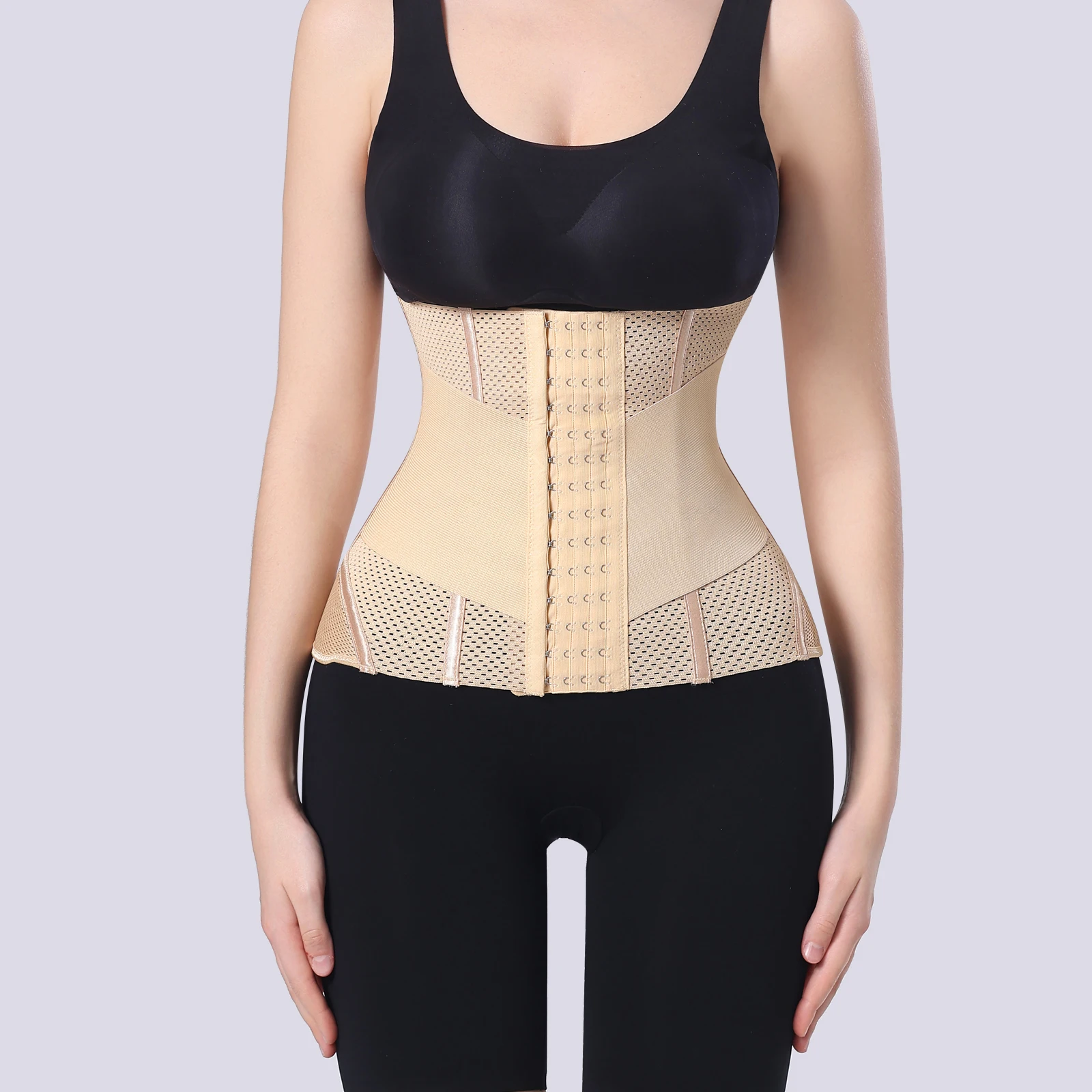 Waist Cincher Trimmer Belt Double Trimmer Shaping Wrap Girdle Full Body Corset Waist Trainer Shaperwear Tummy Control Shaper supplier