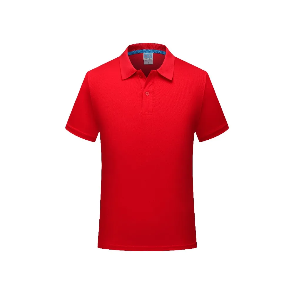 Wholesale Quick Dry Blank Polyester Fit Men's Polo T-Shirts Custom