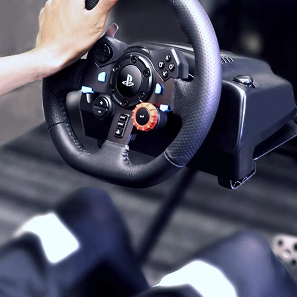 Logitech G29 Driving Force Racing Wheel with Responsive Pedals