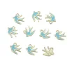 Blue swallow pendant (10pcs)