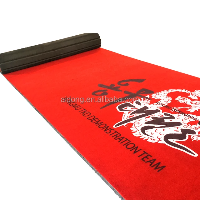 AIDONG Rolling up Dancing Floor Rhythmic Gymnastics Mats Folding Gym Carpet Bonded Foam Mma Sport Mat for Cheerleading