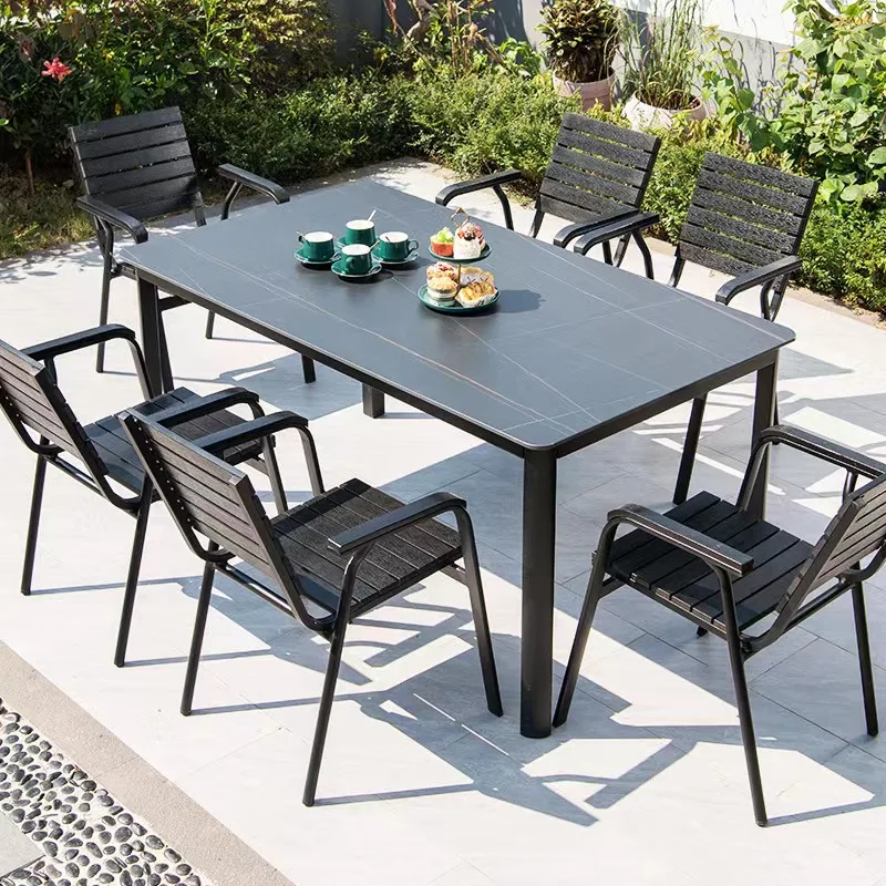 Outdoor Patio Dining Table For 46 Bistro Dining Table Plastic Wood