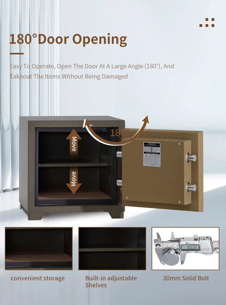 CEQSAFE Deposit Portable Safe Box Fireproof Electronic Digital Mini Safes manufacture