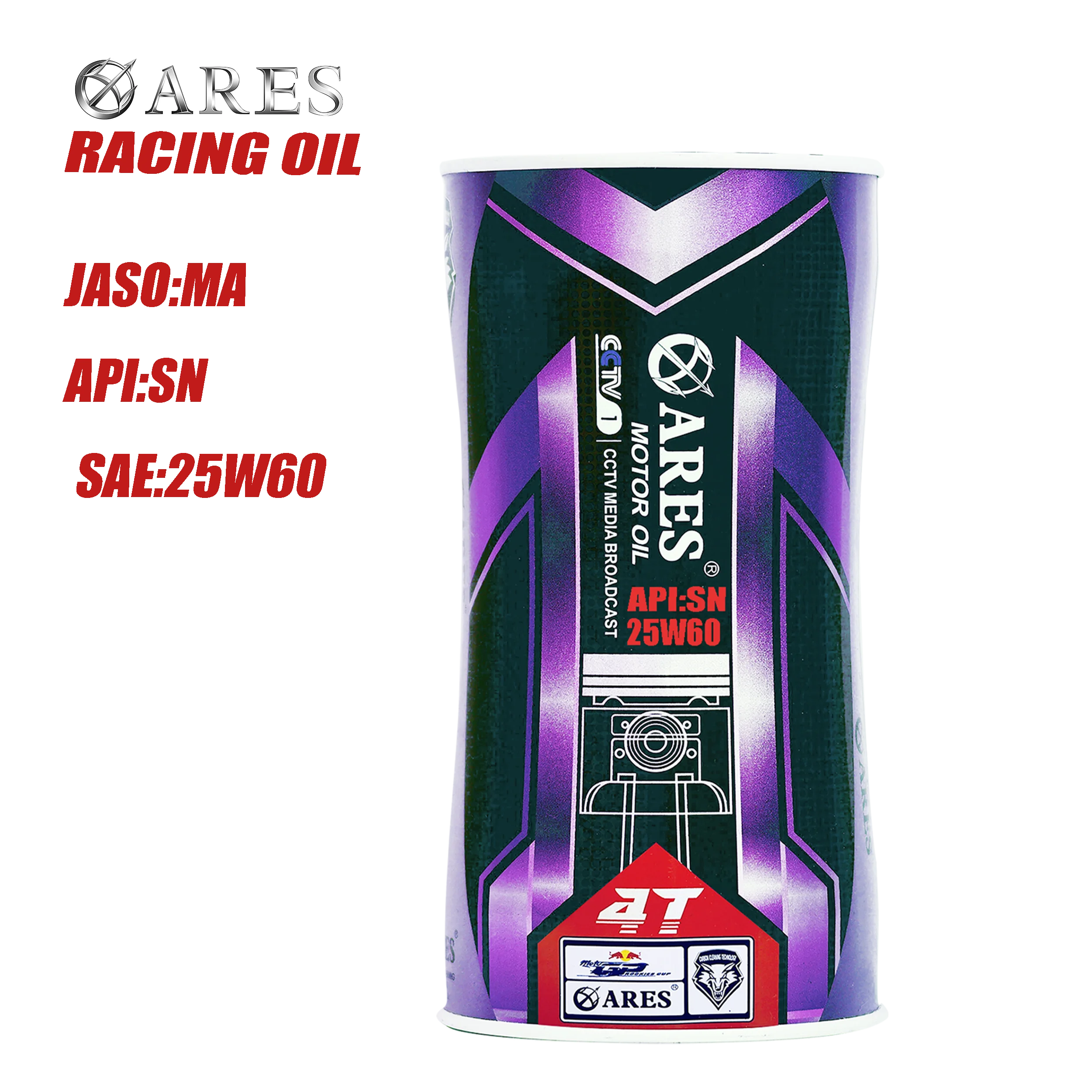 High Quality Fully Synthetic Super Racing 4T Motorcycle Engine Oil 1L