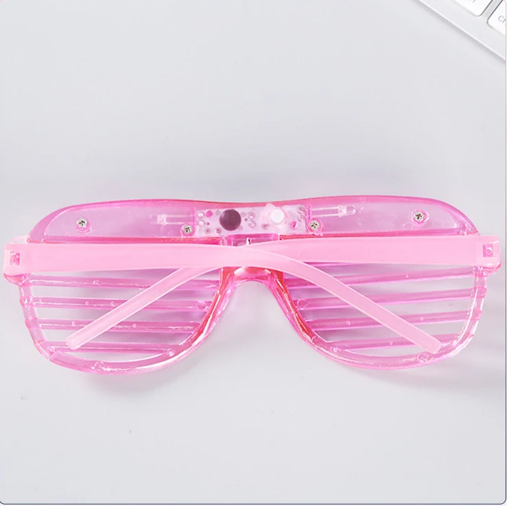 Nicro Fashion Luminous Light Up Led Glasses Christmas Light Shutter